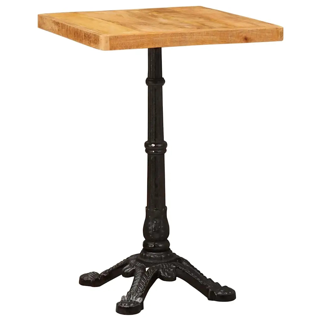 Tavolo da bistrot Marrone Legno di mango massello