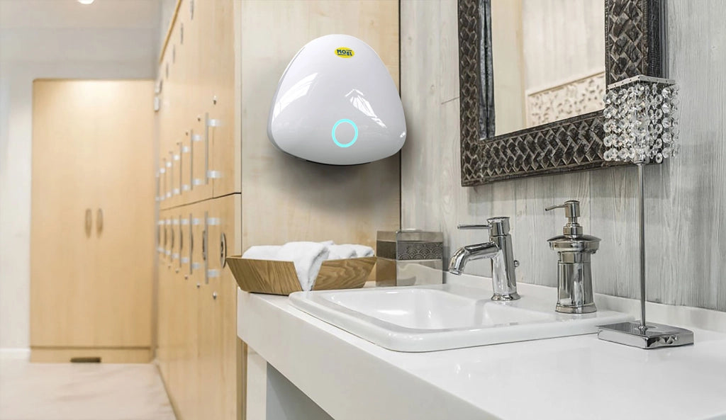 Asciugamani Elettronico Zephy 950W Installazione a Muro in ABS Bianco