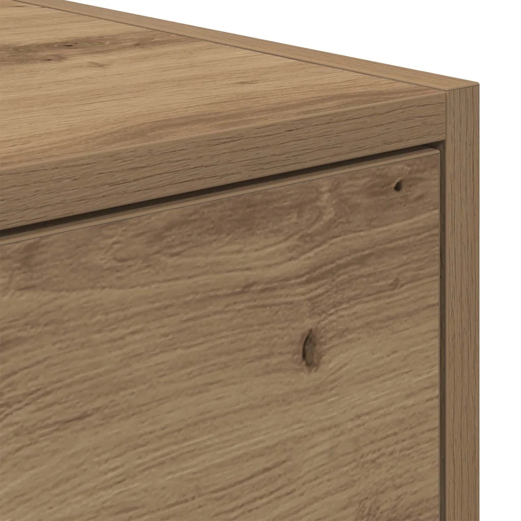Mobili Porta TV 2 pz | Armadietto TV | Mobile Porta TV Rovere Artigianale 60x31x25,5cm Truciolato