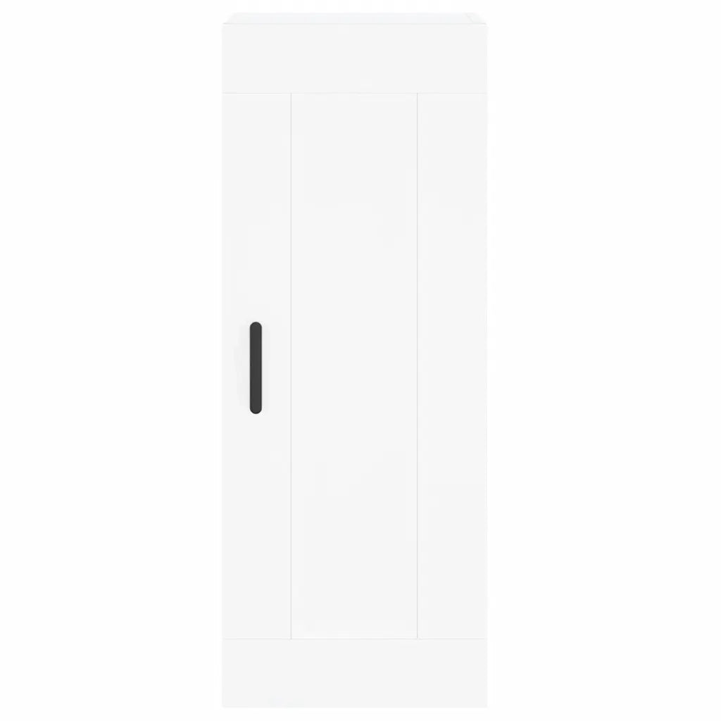 Credenza Bianca 34,5x34x180 cm in Legno Multistrato 3200265