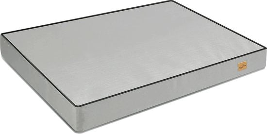 Letto per animali XL - acqua resistente - 110 x 85 x 10 cm - colore grigio.