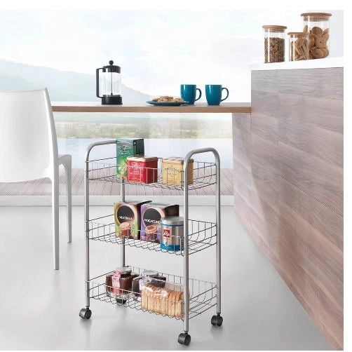 SCAFFALETTO LUGANO 3 PIANI  POLYTHERM 41X26X64