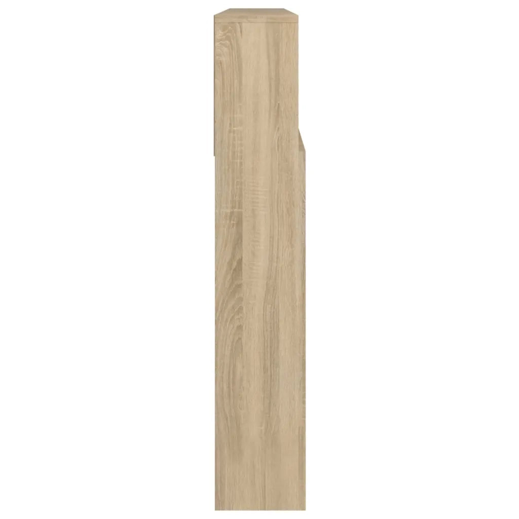 Testiera con Contenitore Rovere Sonoma 200x19x103,5 cm cod mxl 46837