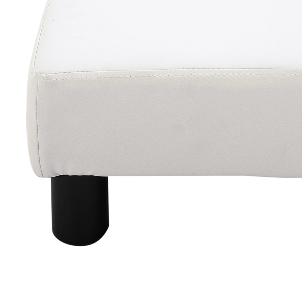 Tavolino basso per soggiorno ¨C zephmum ¨C bianco 40x30x24 cm