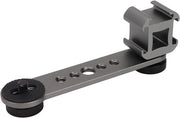 Estensione Triplo del Piedino per Braccio di Estensione - Montaggio per Microfono - Alluminio - Grigio Scuro.