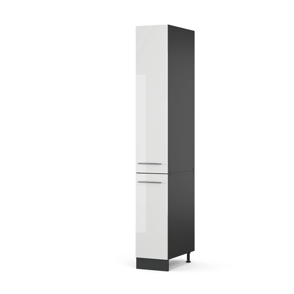 Vicco Armadio da farmacia Bianco lucido 30 cm