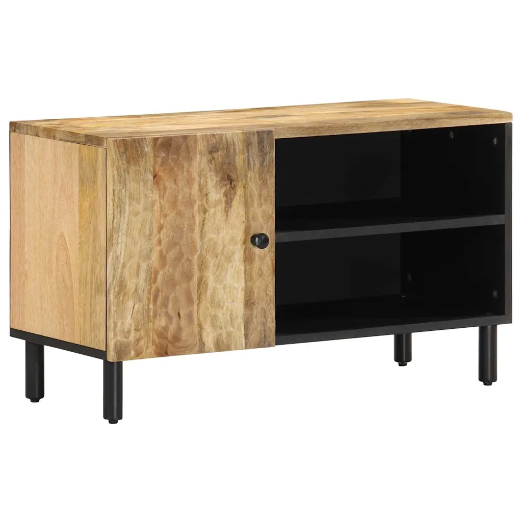 Mobile Porta TV 80x31x46 cm in Legno Massello di Mangocod mxl 113310