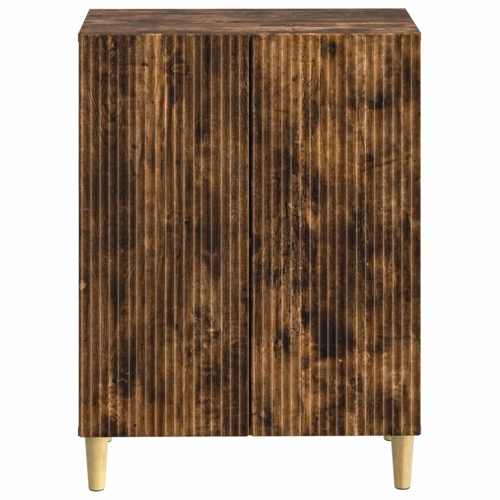 Mobiletto da Bagno ARNHEM Rovere Fumo 59,5 x 31 x 80 cm 896620