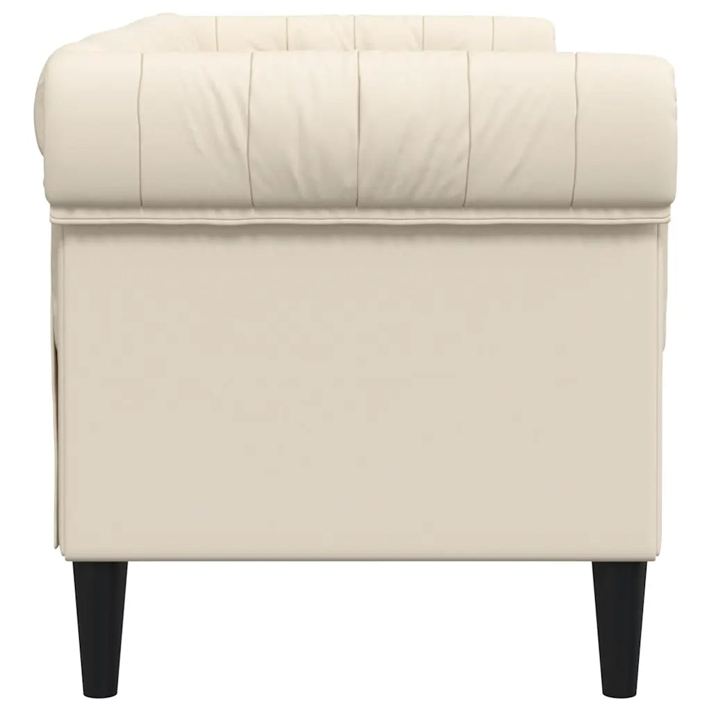Divano Chesterfield a 2 Posti in Lino 372554