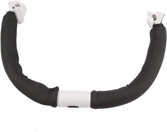 Accessorio per passeggino - Manubrio regolabile - Supporto guida sicuro - Nero - Accessorio passeggino con sedile regolabile