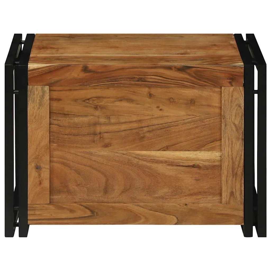 Scatola di Stoccaggio 60 x 40 x 41 cm Legno di Acacia Massello 4016753