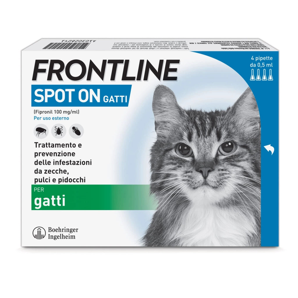 ANTIPARASSITARIO 'SPOT ON' FRONTLINE  cani 20/40 kg - 4 pipette - FRONTLINE
