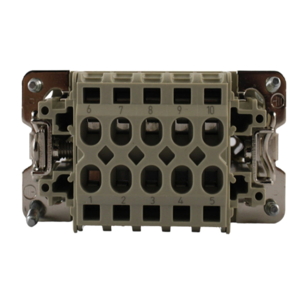 Inserto femmina 10 poli a vite 500V 16A Weidmuller