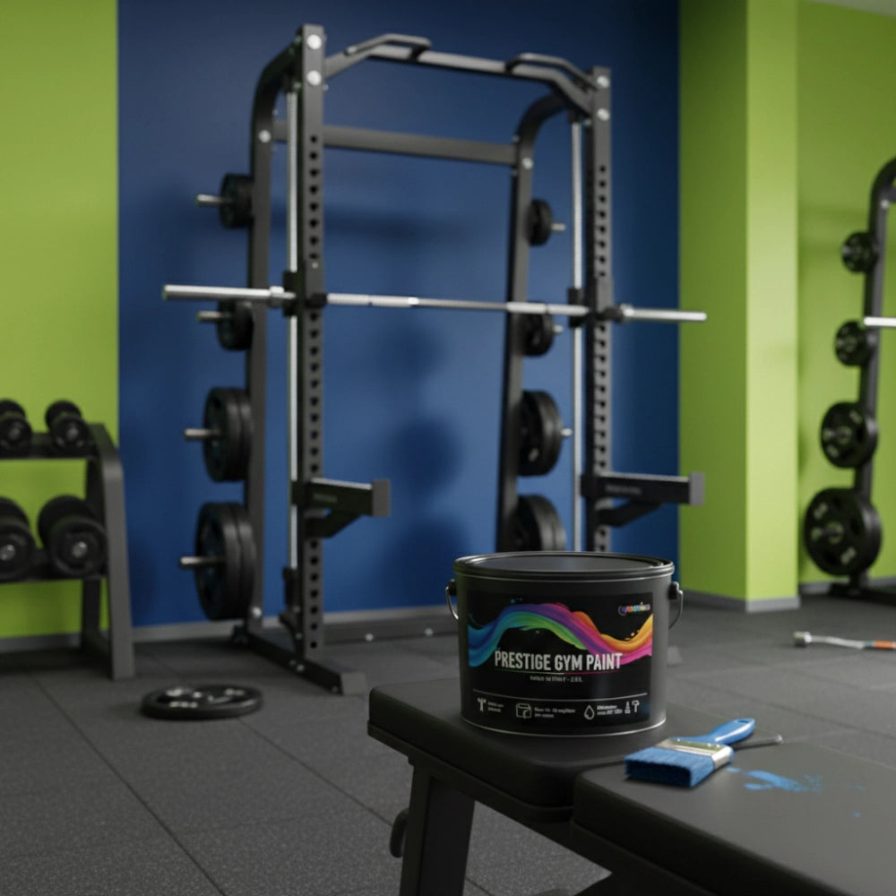 Pittura murale prestige gym paint blu profondo per palestre *** formato 0,750 lt, confezione 1
