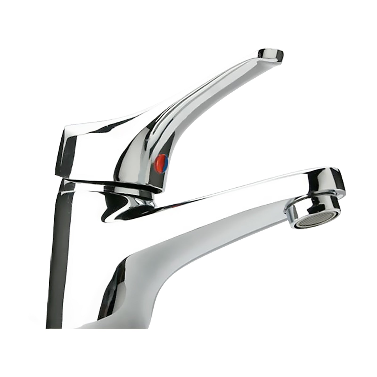 Miscelatore Rubinetto PAINI serie PILOT per lavabo completo di piletta di scarico cod. 04CR211