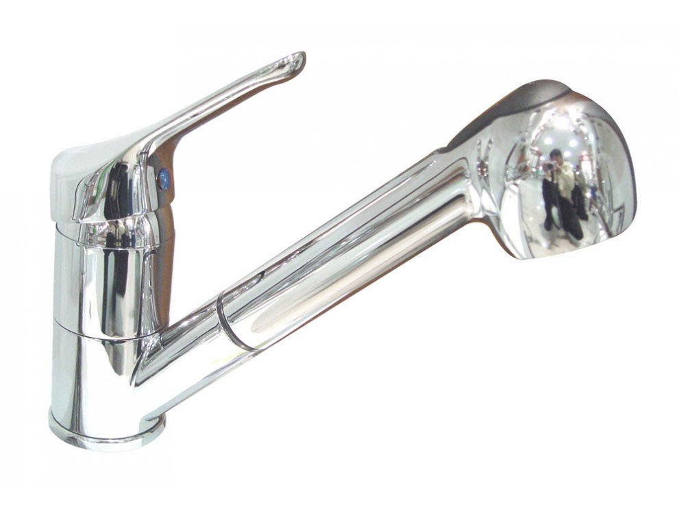 Miscelatore Rubinetto Lavabo PAINI serie PILOT cod. 04CR568 con doccia estraibile