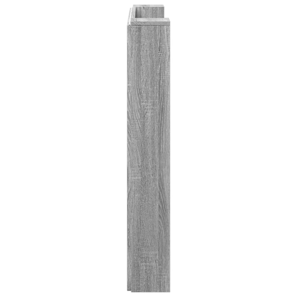 Testiera Letto Sonoma grigio Legno ingegnerizzato
