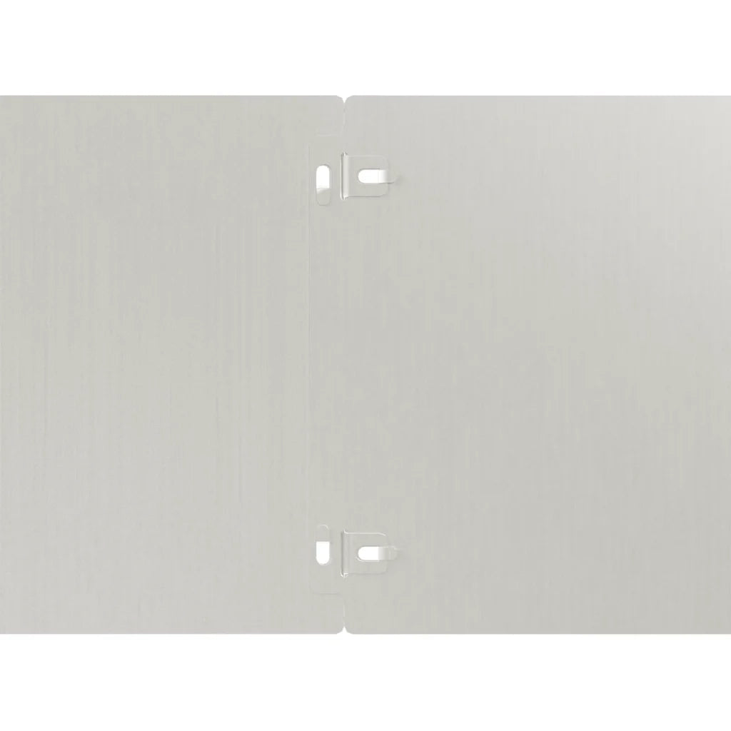 Bordure per Prato 10 pz 20x103 cm Flessibili in Acciaio Corten 821894