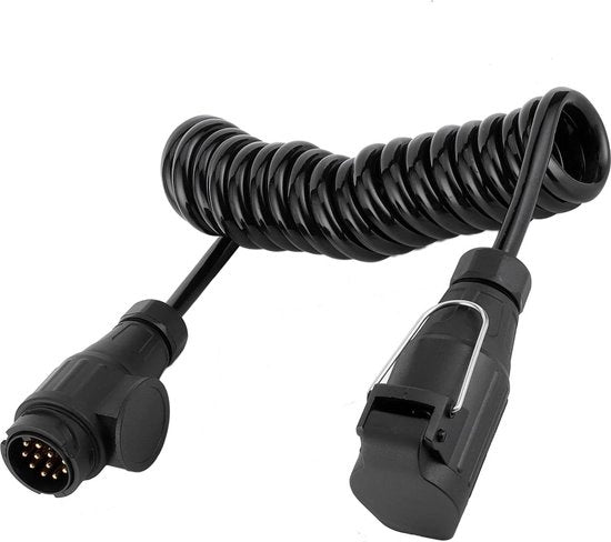 Adattore di cavo per caravane, RV e auto, cavo di collegamento 13 pin a 13 pin per installazione facile.