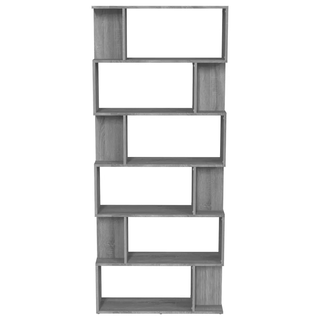 Libreria/Divisorio Grigio Sonoma 80x24x192 cm Legno Ingegnerizzato 816060
