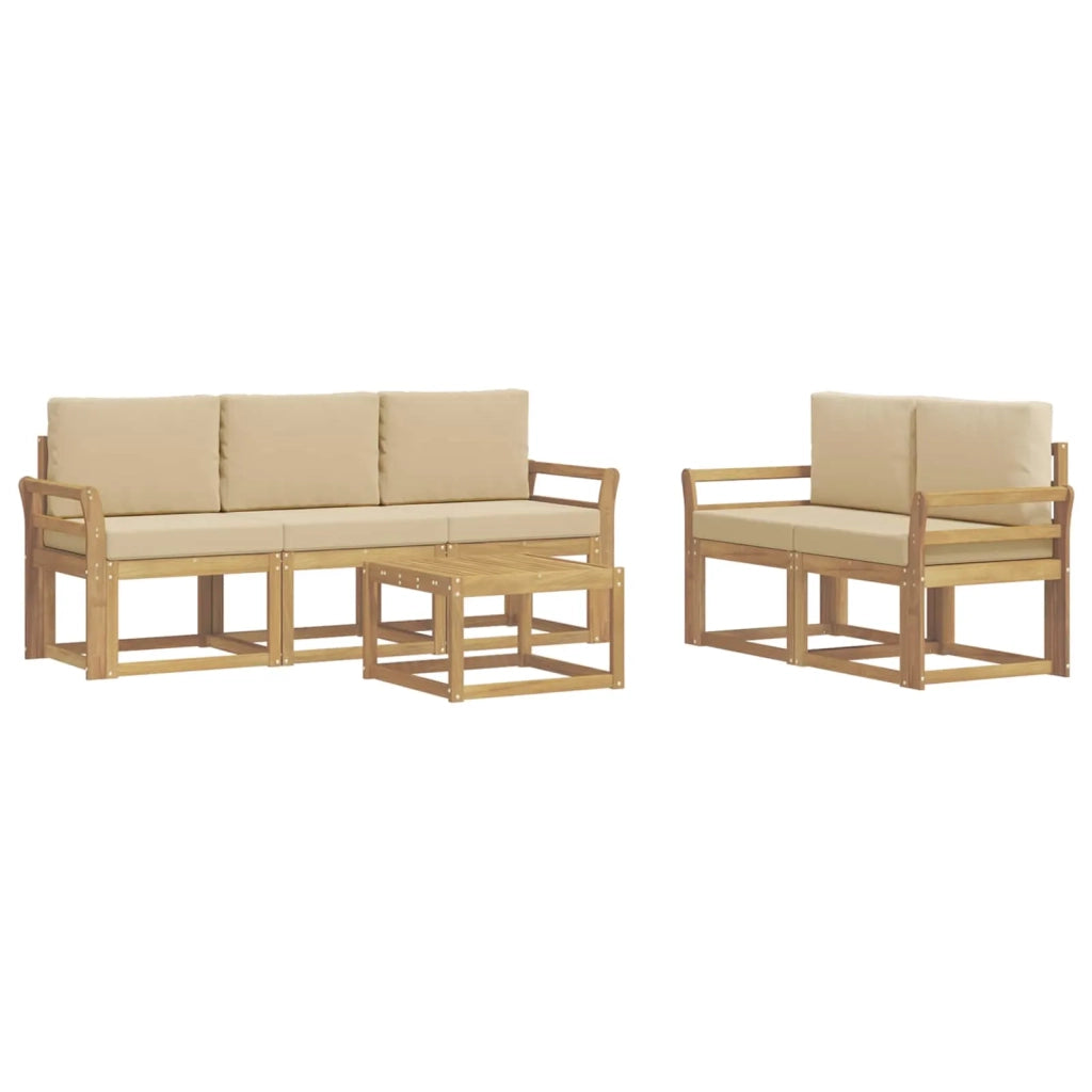 Set di divani da esterno 6 pz 3387247