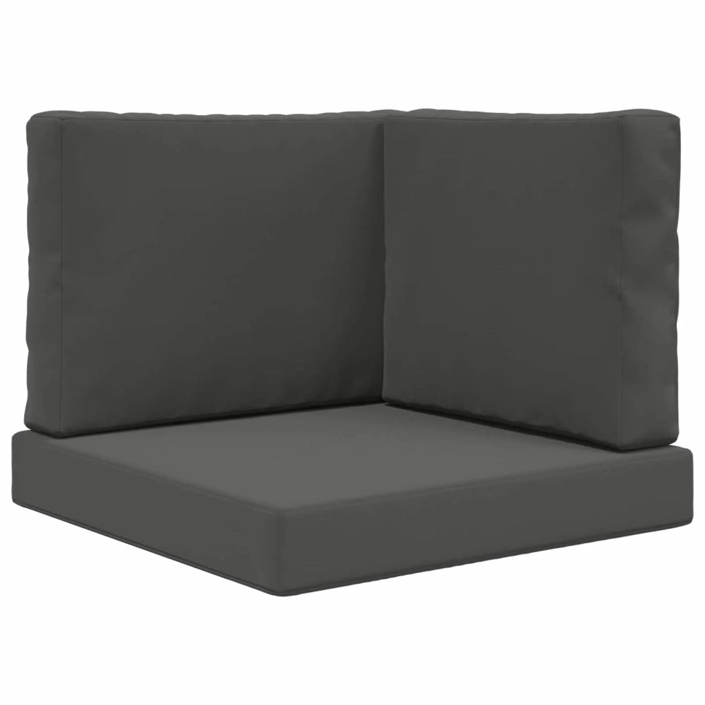 Cuscino per divano da esterno 3 pcs Antracite Poliestere 900744