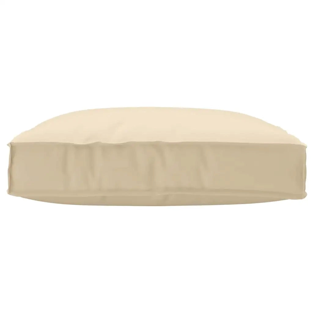 Cuscino Beige 80 x 80 x 12 cm Tessuto Oxford 42001511