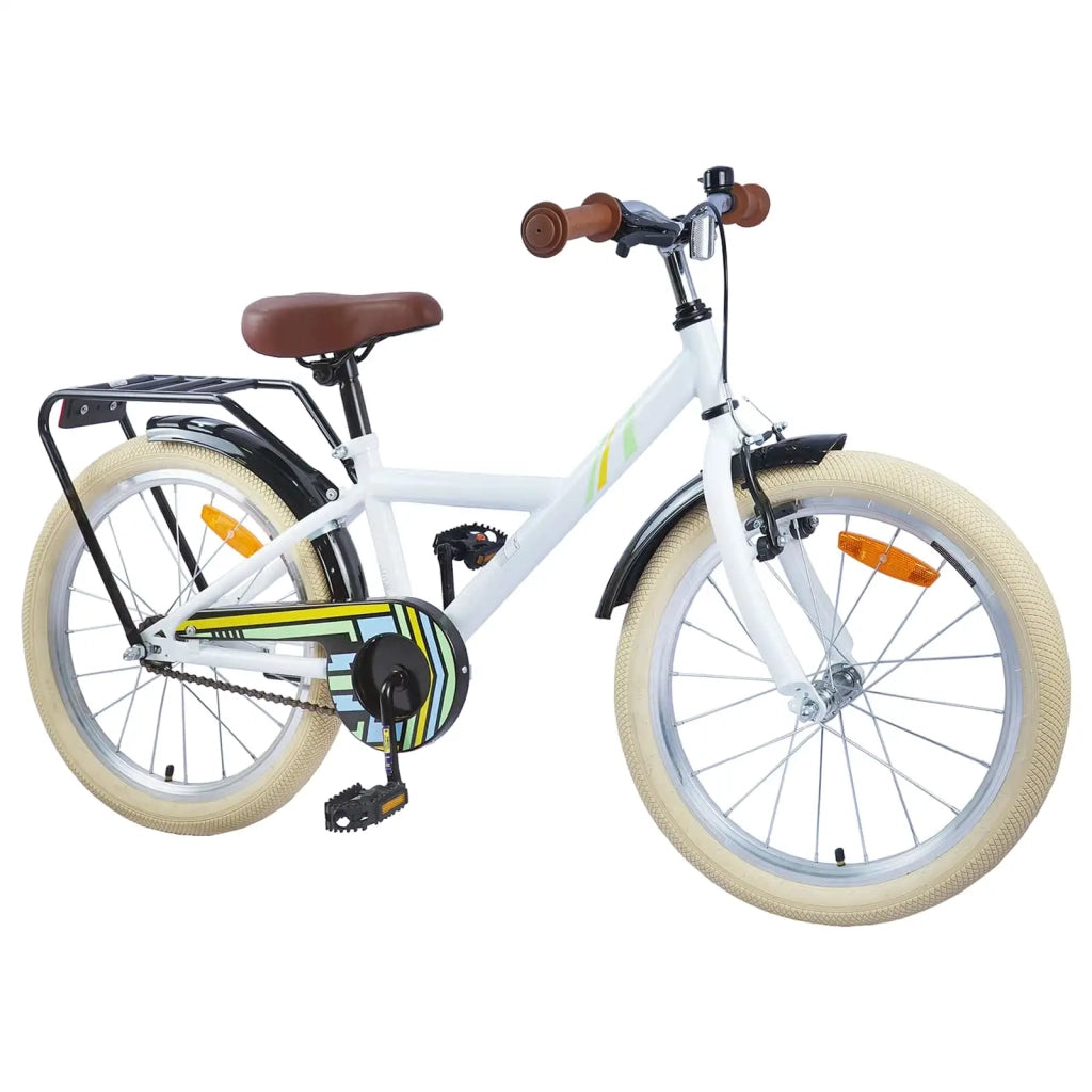 Bicicletta per Bambini | Bici per bambini 24 Pollici per 8-12 anni Bianco
