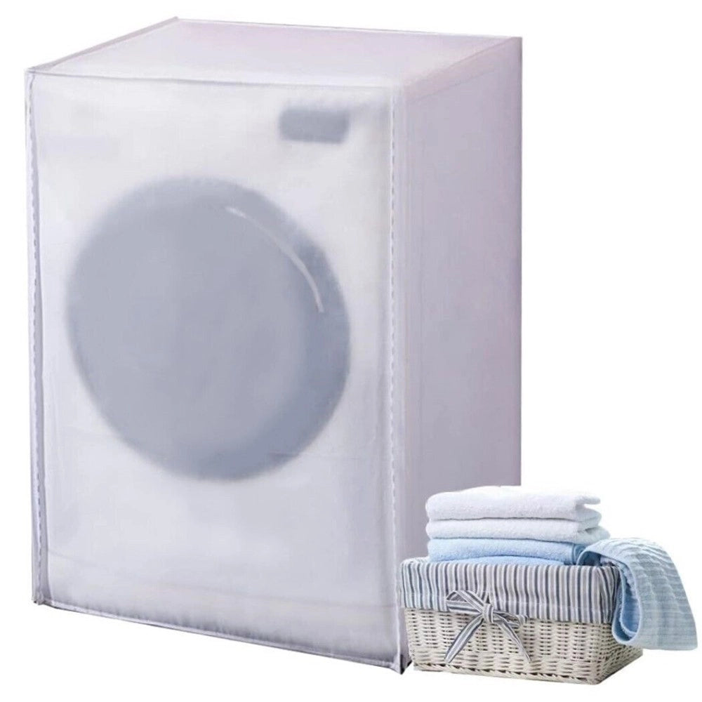 Trade Shop - Telo Copri Lavatrice Da Esterno Copertura Impermeabile Cerniera 57x62x82cm 59490 -