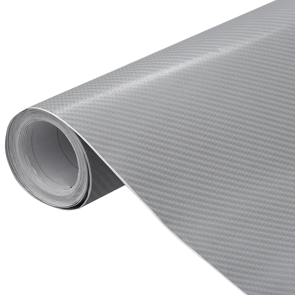 Pellicole per Auto 2 pz 4D Argento 100x150 cm+50x150 cm CFW2205447