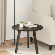 Piano del tavolo Nero Ø 50 x 1,5 cm Legno multistrato 880392