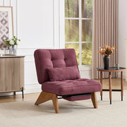 Poltrona moderna-Xylo-regolabile, poggiapiedi, cuscino lombare