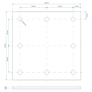 Gruetta per pick up idraulica max 900 kg 1800 mm girevole a 360° Mini gru di sollevamento