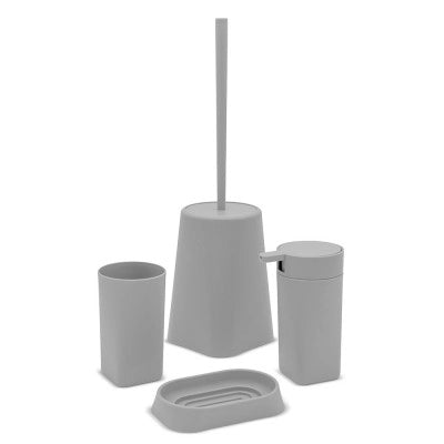 Dispenser sapone da appoggio grigio in abs Tender