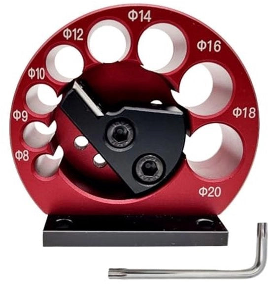 Set di punterelle adattabili per lavorazione del legno con 8 fori