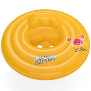 Trade Shop - Salvagente Gonfiabile Galleggiante A Mutantina Per Bambini Rotondo 69cm Swim Safe 32096 -
