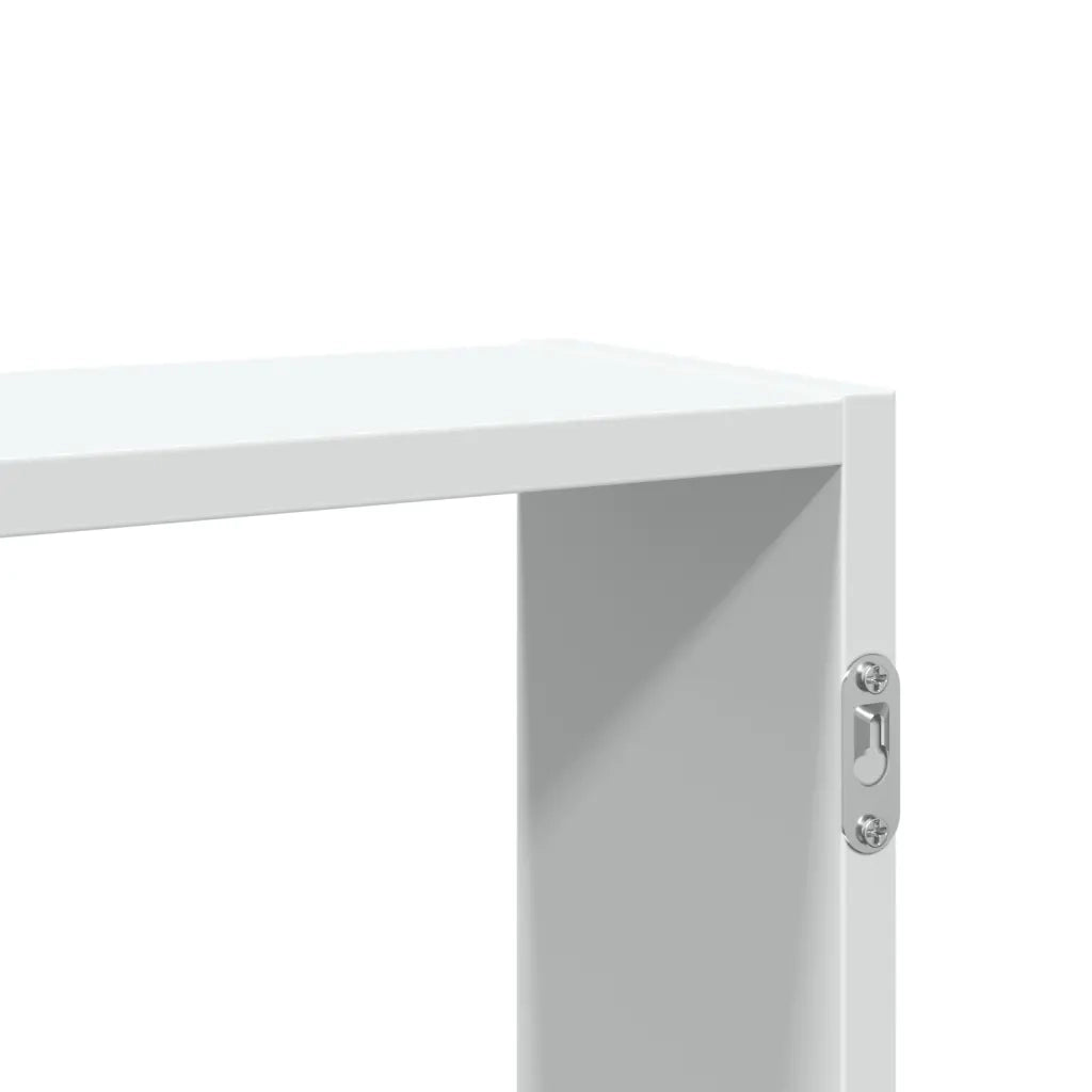 vidaXL Scaffale a Parete Bianco 99x15x60 cm in Truciolato