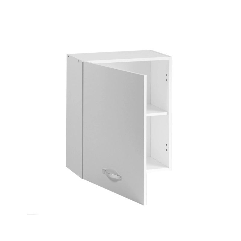Patty Pensile per cucina Bianco Frassinato Cm 60x32xH 72 1 anta