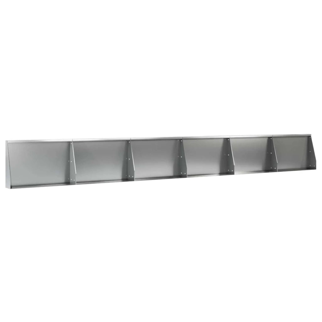 Muro di contenimento 6 pz 60 x 12 x 40 cm Acciaio zincato 3449168
