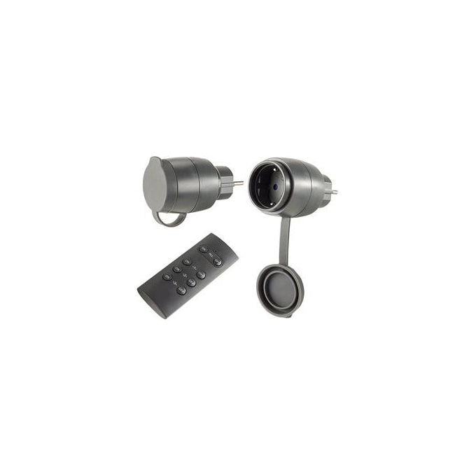 REV 0085600503 Presa Intelligente Wireless 3680 W 230 V IP44 Frequenza 433,92 MHz colore Nero