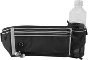 Portatile sportivi impermeabili - Fusto per bottiglie - Cinturino regolabile - Strisce riflettenti - Sostenibile - Adatto per corsa/atletica/trekkking - Tasca da spalla
