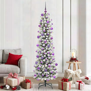 Albero di Natale artificiale con 300 LED Bianco 210 cm 3396123