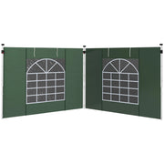 Pannelli Laterali per Carpa ¨C zephmum ¨C Verde 295x195 cm