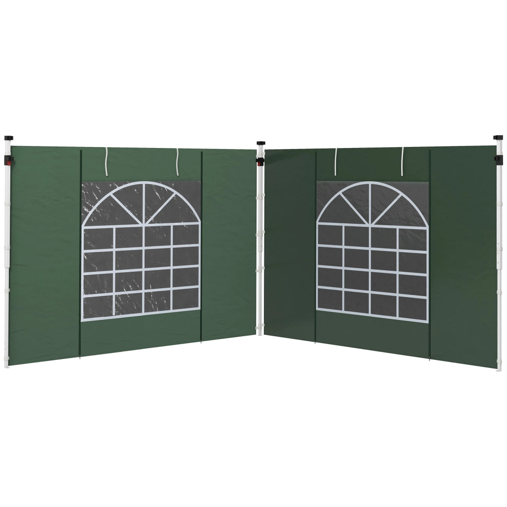 Pannelli Laterali per Carpa ¨C zephmum ¨C Verde 295x195 cm