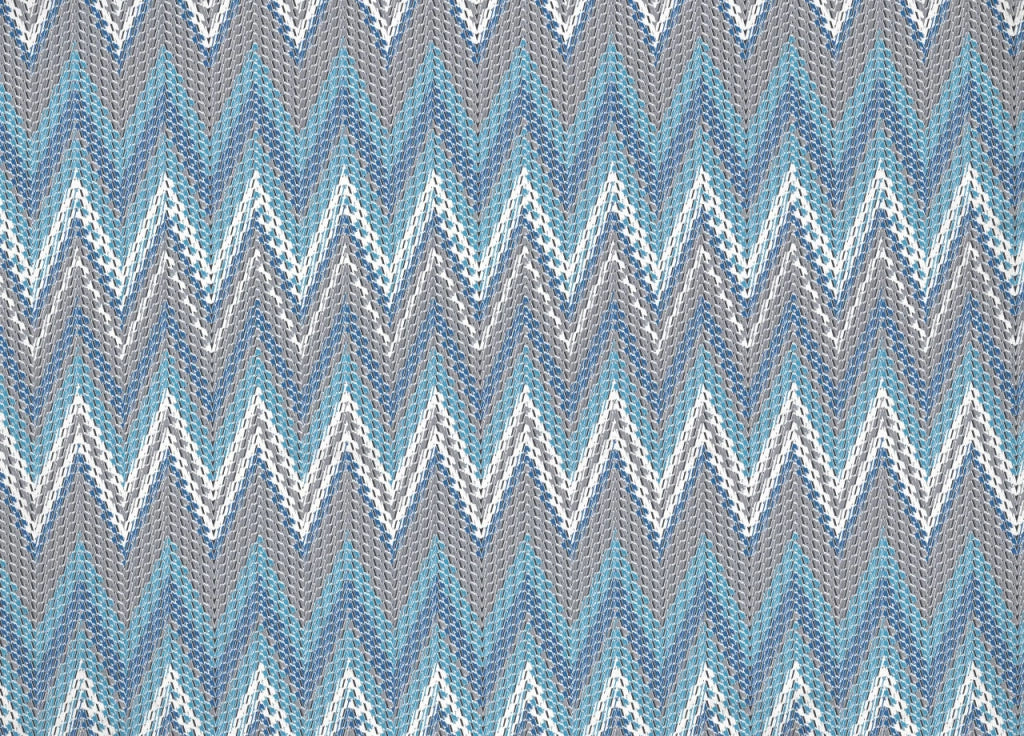 Copripiumino Sacco Piumone Pensieri Delicati 100% Cotone Disegno Palma - Singolo - Azzurro