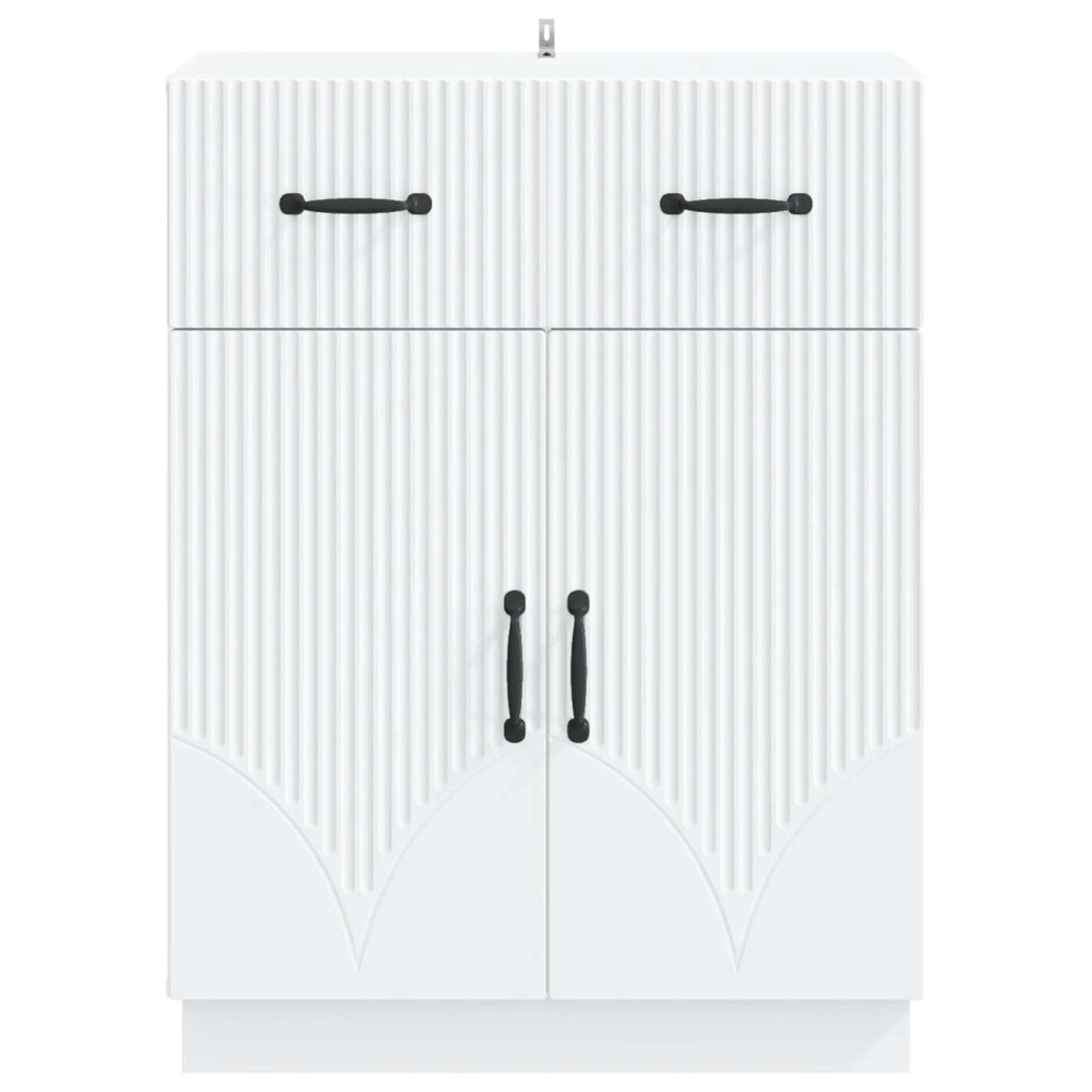 Credenza Bianco 66 x 34,5 x 87 cm Legno ingegnerizzato 895325