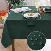 Tavolo da giardino in tessuto di lino, impermeabile, lavabile, dimensioni 240x140 cm, adatto per autunno, matrimoni, feste