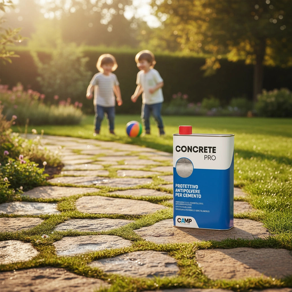 Camp concrete pro consolidante antipolvere per cemento e pietre porose 1 l