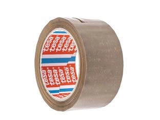 NASTRO IMBALLAGGIO PVC AVANA SILENZIOSO- - mt.66 x mm.50h. - 6 pezzi TESA
