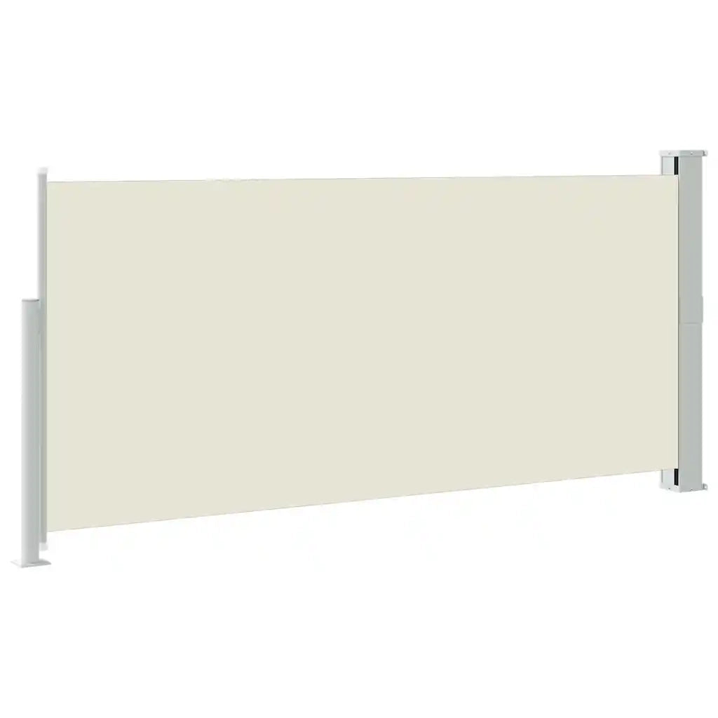 Tenda da Sole Laterale Retrattile 140 x 300 cm Crema 45354